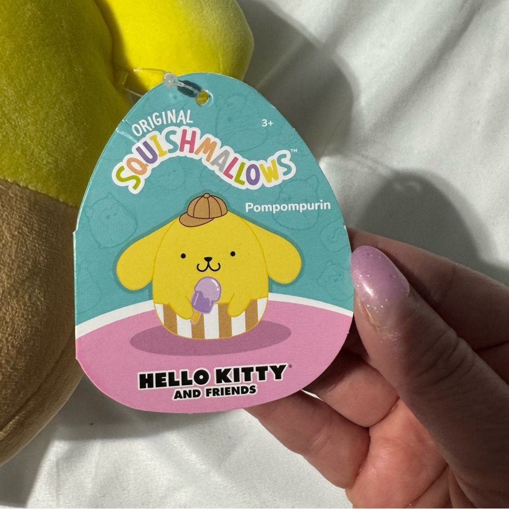 Squishmallows x Sanrio Pompompurin Popsicle Plush – Food Truck Collection 8” - Picture 2 of 11